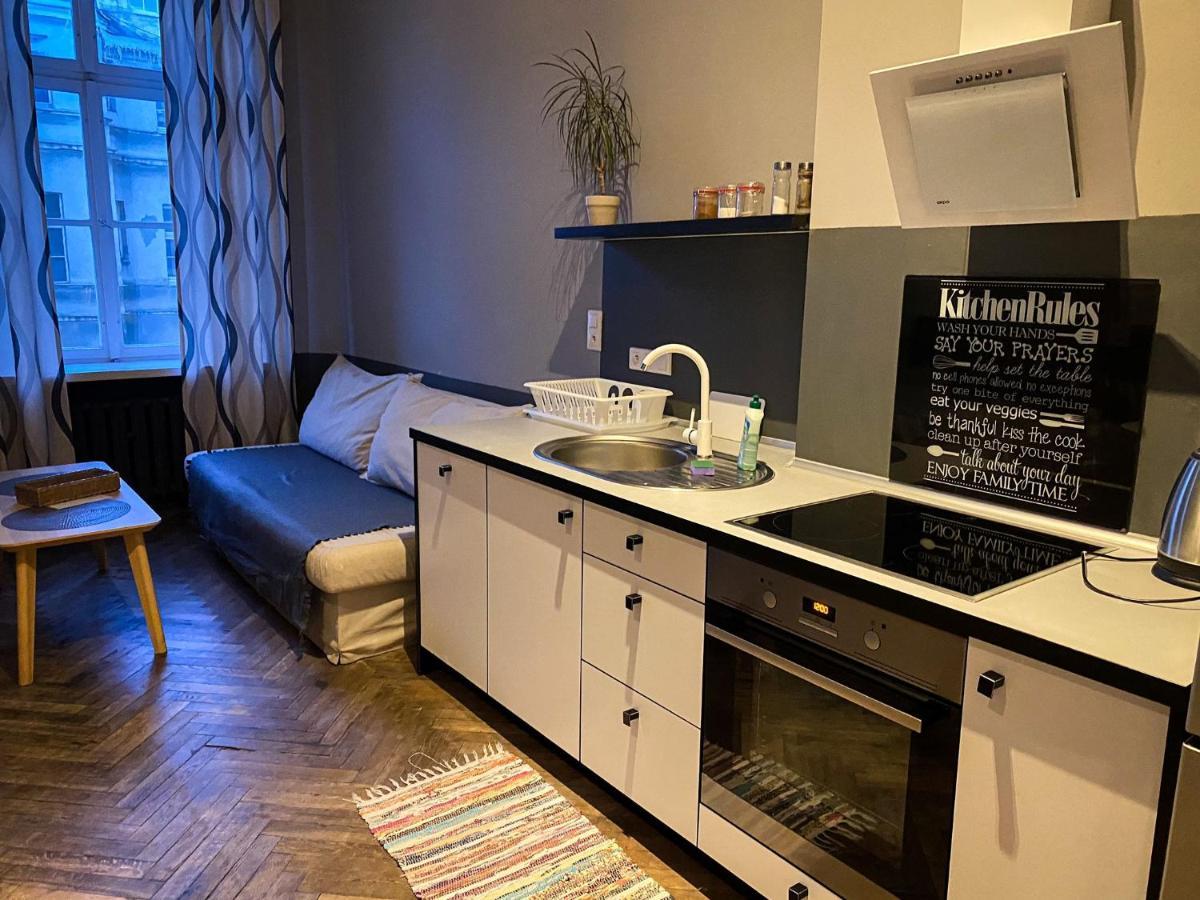 Rabarbar Apartman Łódź Kültér fotó