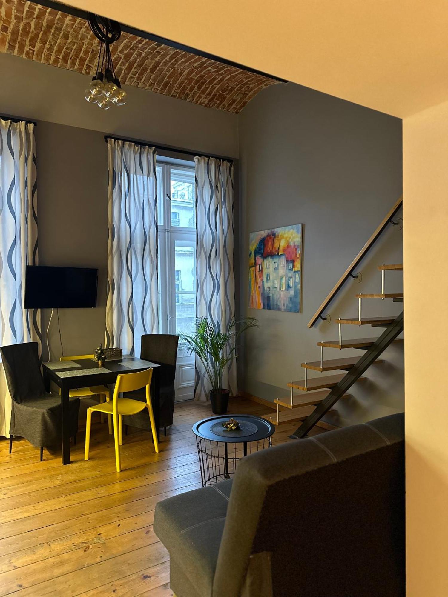 Rabarbar Apartman Łódź Kültér fotó