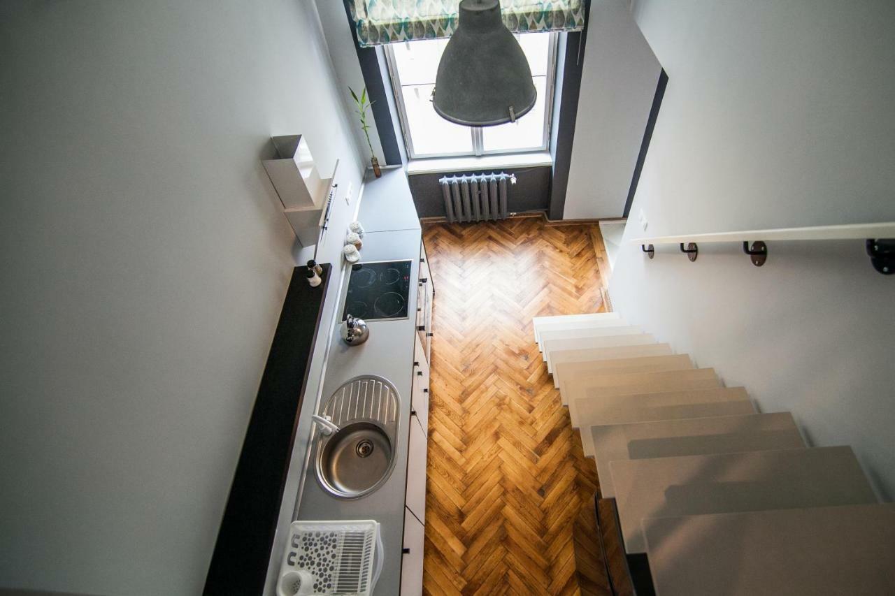 Rabarbar Apartman Łódź Kültér fotó