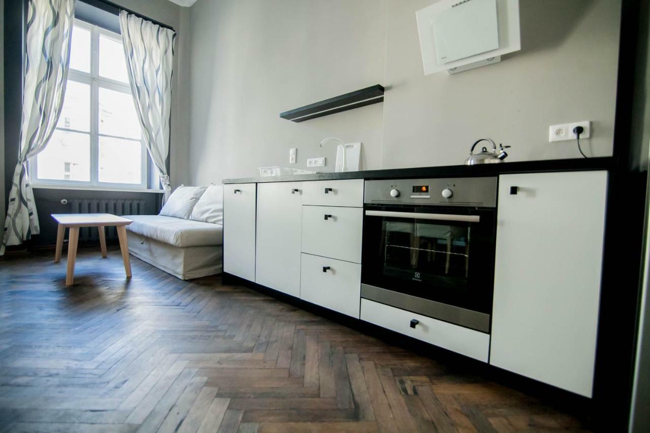 Rabarbar Apartman Łódź Kültér fotó