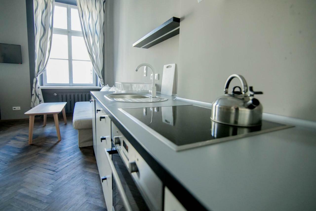 Rabarbar Apartman Łódź Kültér fotó