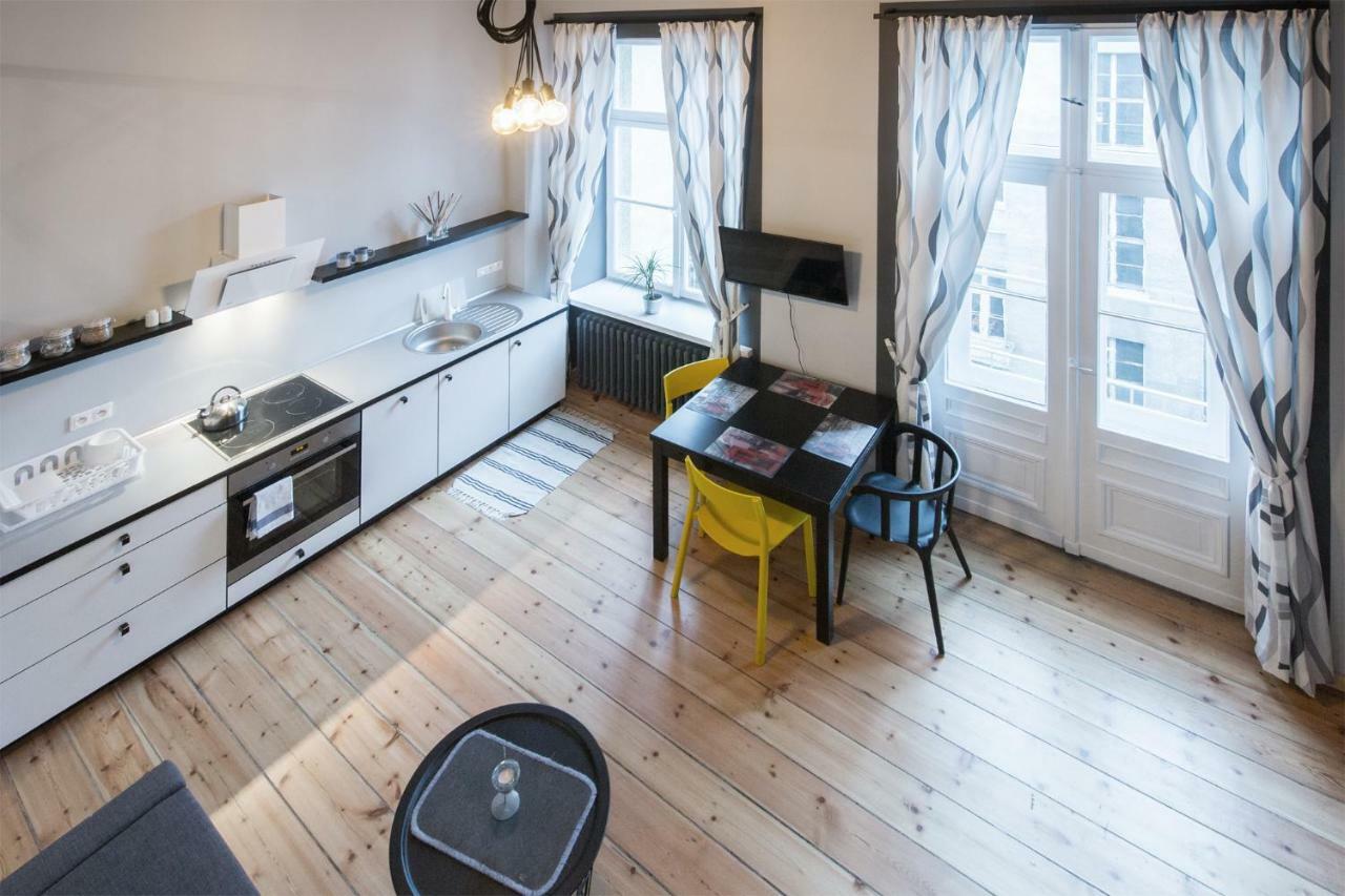 Rabarbar Apartman Łódź Kültér fotó